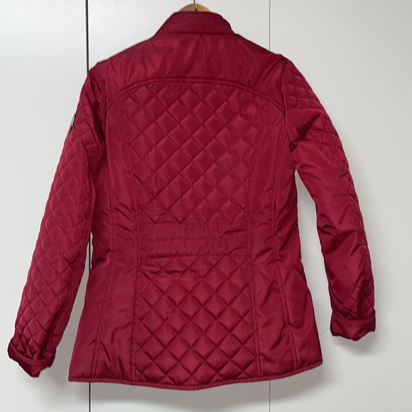 Oli Montreal Deep Red bright puffer coat - Picture 2 of 6